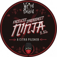Weird Beard Brew Co. Faceless Spreadsheet Ninja