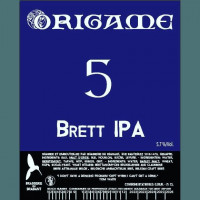 Brasserie du Brabant Origame 5 Brett IPA