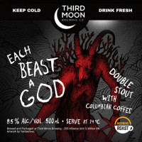 Third Moon Brewing Co. Each Beast A God Morning Roast Colombia Sinai