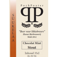 PochPoater - Elsener Bierbrouwerij Suukelaa Chocolat Mint Stout