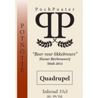 PochPoater - Elsener Bierbrouwerij Potnötte Quadrupel