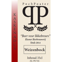 PochPoater - Elsener Bierbrouwerij Kaskenadus Weizenbock