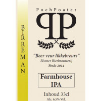 PochPoater - Elsener Bierbrouwerij Birreman Farmhouse IPA