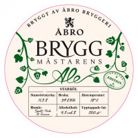 Åbro Bryggeri Bryggmästarens Ale