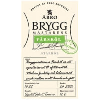 Åbro Bryggeri Bryggmästarens Färsköl