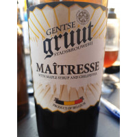 Gruut Gentse Stadsbrouwerij Maîtresse With Maple Syrup And Chilipepper