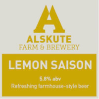 Alskute Farm & Brewery Lemon Saison