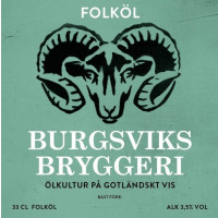 Burgsviks Bryggeri Folköl - Pale Ale