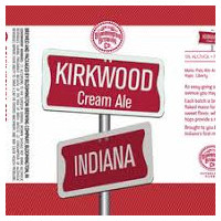 Bloomington Brewing Co. Kirkwood Cream Ale