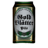 Gilde Brauerei Gold Blätter Pils Cerveza Alemana