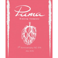 Puma Brewing Company 1st Anniversary NE IPA