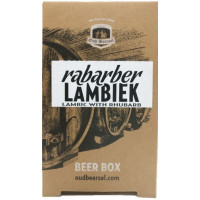 Brouwerij Oud Beersel Lambic Infused with Rhubarb