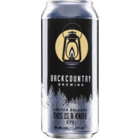 Backcountry Brewing This Is a Knife
