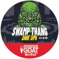 Mountain Goat Beer Rare Breed Swamp Thang