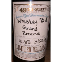 49th State Brewery 2019 Grand Reserve (Whiskey B.A.)