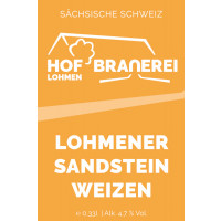 Hofbrauerei Lohmen (Lohmener) Sandstein Weizen