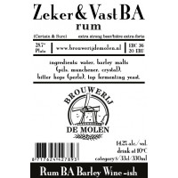 Brouwerij De Molen Zeker & Vast - BA Rum