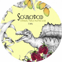 Staggeringly Good Souropod - Imperial Triple Fruited Gose - Mango, Raspberry & Vanilla