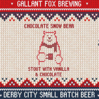 Gallant Fox Brewing Company Chocolate Snow Bear