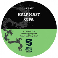 Siren Craft Brew Half Mast QIPA (2013-2020)