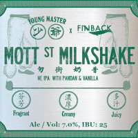 Young Master Brewery 少爺釀酒廠 Mott Street Milkshake IPA