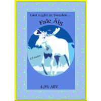 3 små rum Pale Älg