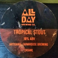 All Day Brewing Co. Tropical Stout Whiskey BA