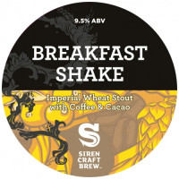 Siren Craft Brew Project Barista  - Breakfast Shake