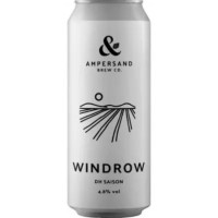 Ampersand Brew Co Windrow DH Saison