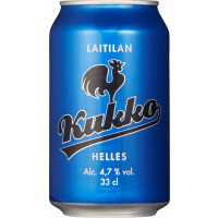 Laitilan Wirvoitusjuomatehdas Kukko Helles