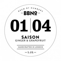 Brew By Numbers 01|04 Saison - Ginger & Grapefruit