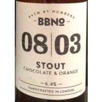 Brew By Numbers 08|03 Stout - Chocolate & Orange
