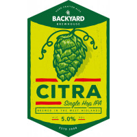 Backyard Brewhouse Citra