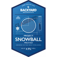 Backyard Brewhouse Project Snowball