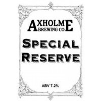 Axholme Brewing Company Special Reserve
