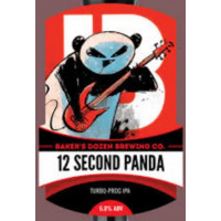 Baker's Dozen Brewing Co. 12 Second Panda