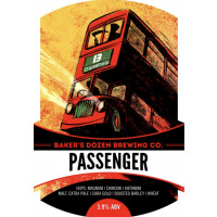 Baker's Dozen Brewing Co. Passenger