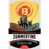 Baker's Dozen Brewing Co. Summertime