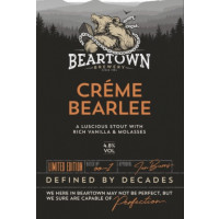 Beartown Brewery Creme Bearlee
