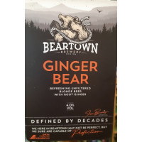 Beartown Brewery Ginger Bear