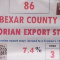 Bexar County Brewery Victoria Export Stout Oak Aged