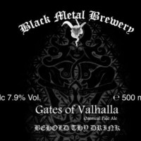 Black Metal Brewery Gates Of Valhalla