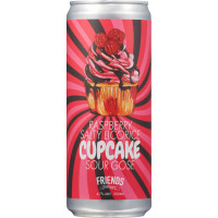 Friends Company Brewing Raspberry Salty Licorice Cupcake