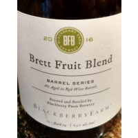 Blackberry Farm Brewery Barrel Series: Brett Fruit Blend (2016)