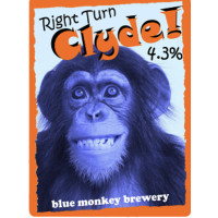 Blue Monkey Brewery Right Turn Clyde!