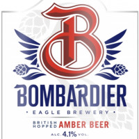 Eagle Brewery Bombardier Amber Beer (Glorious English Ale)