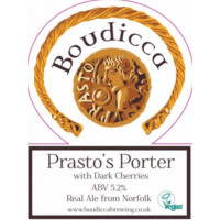 Boudicca Brewing Co. Prasto's Porter (Cherry)