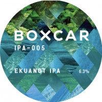 Boxcar Brewery IPA-005 Ekuanot IPA