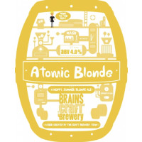 Brains Craft Brewery Atomic Blonde