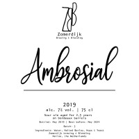 Zomerdijk Brewing & Blending Ambrosial